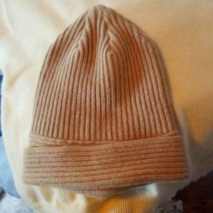 100% cashmere beanie Portolano